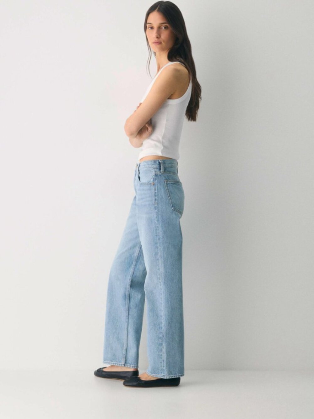 Denim Forum | '90s Iggy Lo-Rise Baggy Jeans Aritzia 7 Yrs Bleu Taboo | Size 26